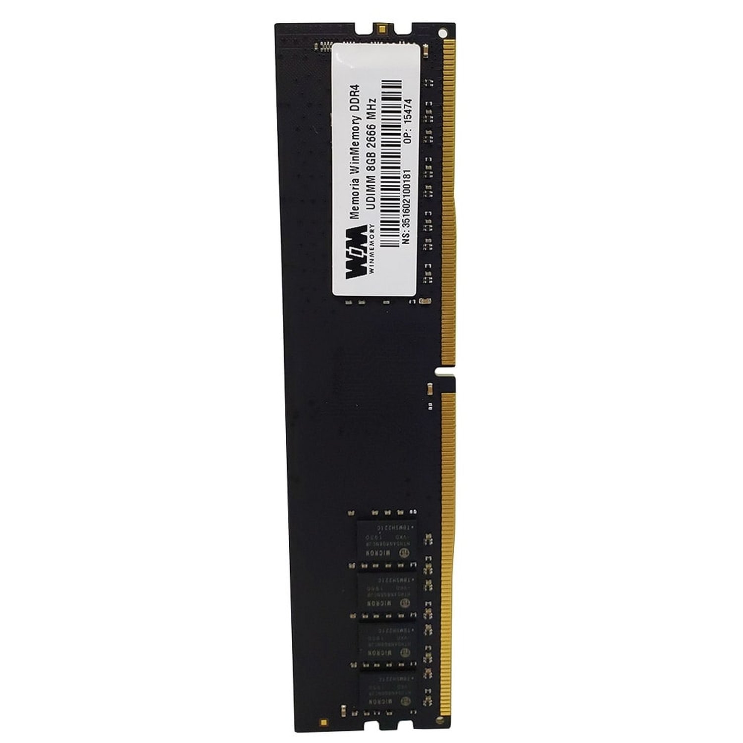 Memória Ram Win Memmory Desktop Udimm Ddr4 2666Mhz 8Gb