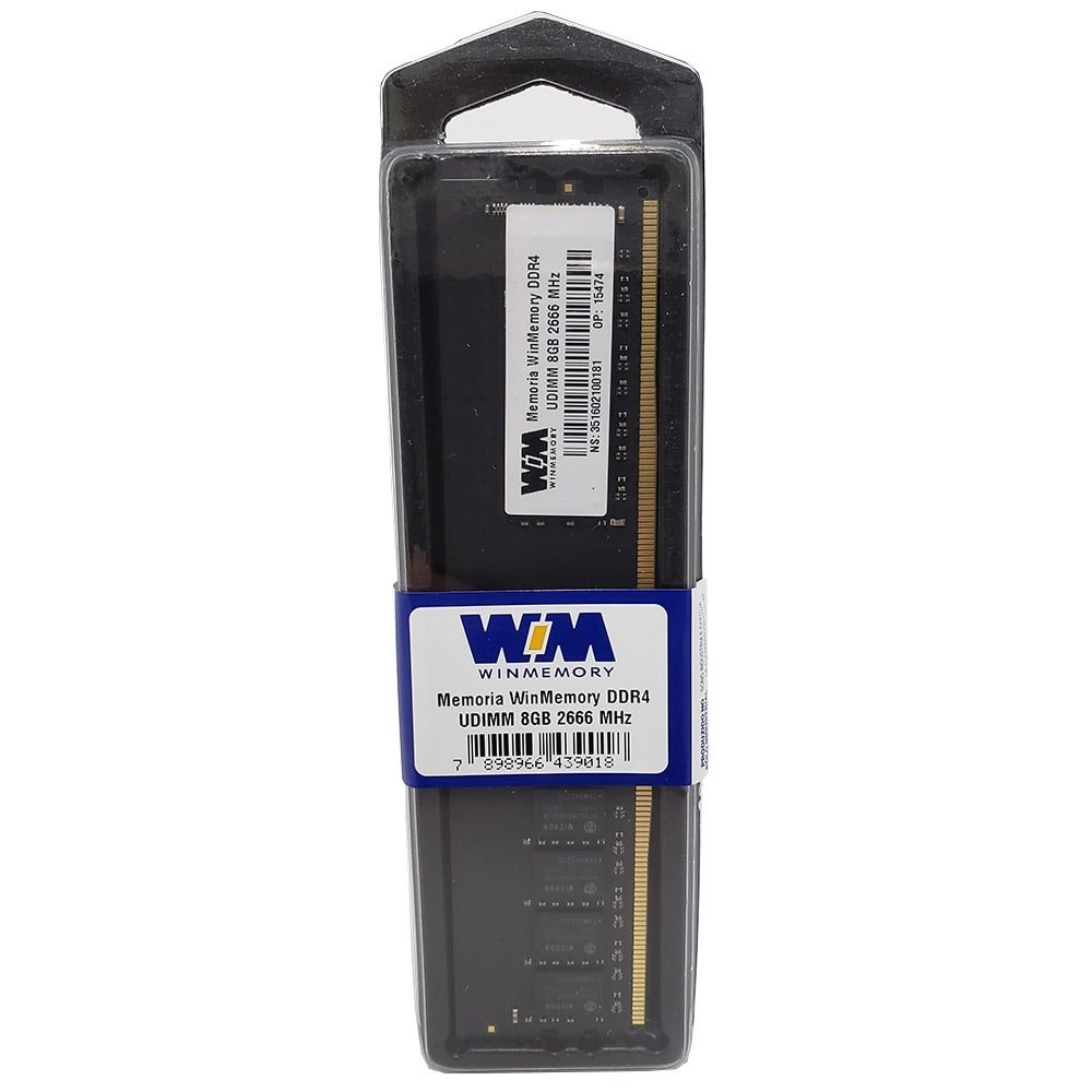 Memória Ram Win Memmory Desktop Udimm Ddr4 2666Mhz 8Gb