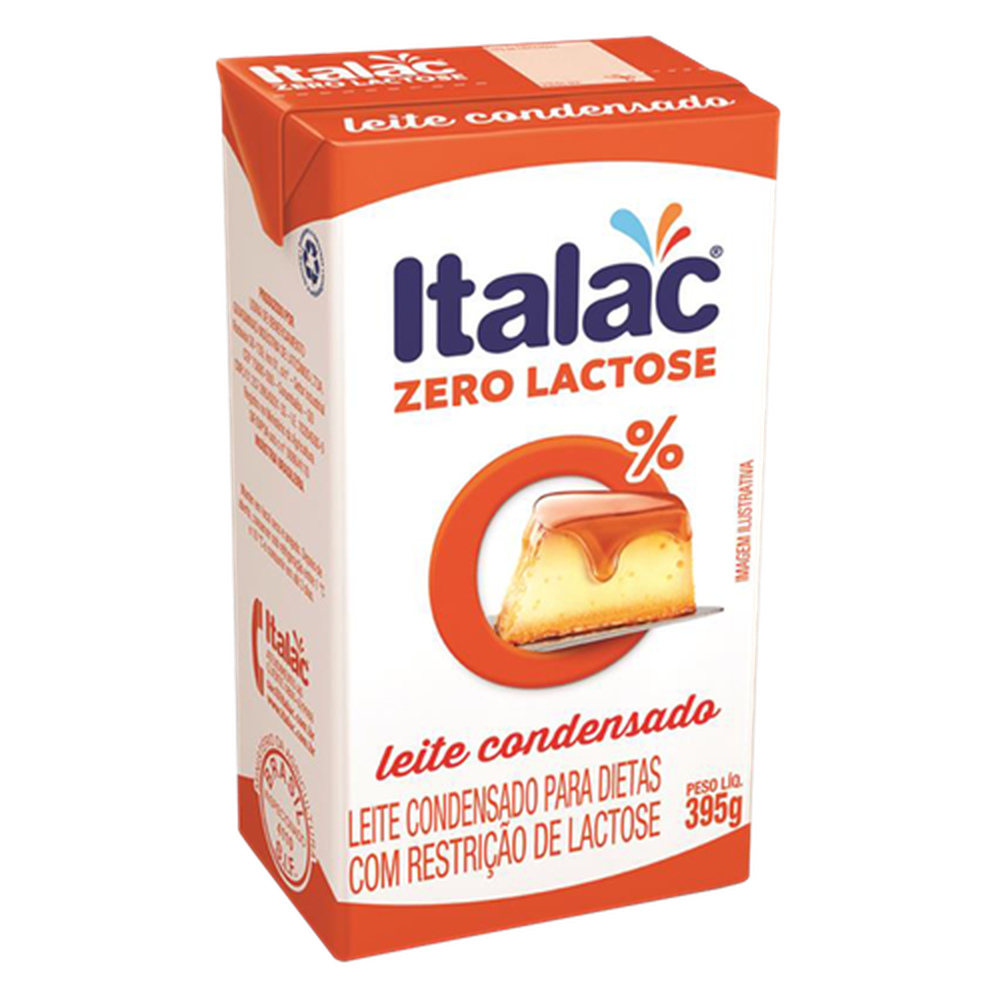 Leite Condensado Italac 395g Zero Lactose