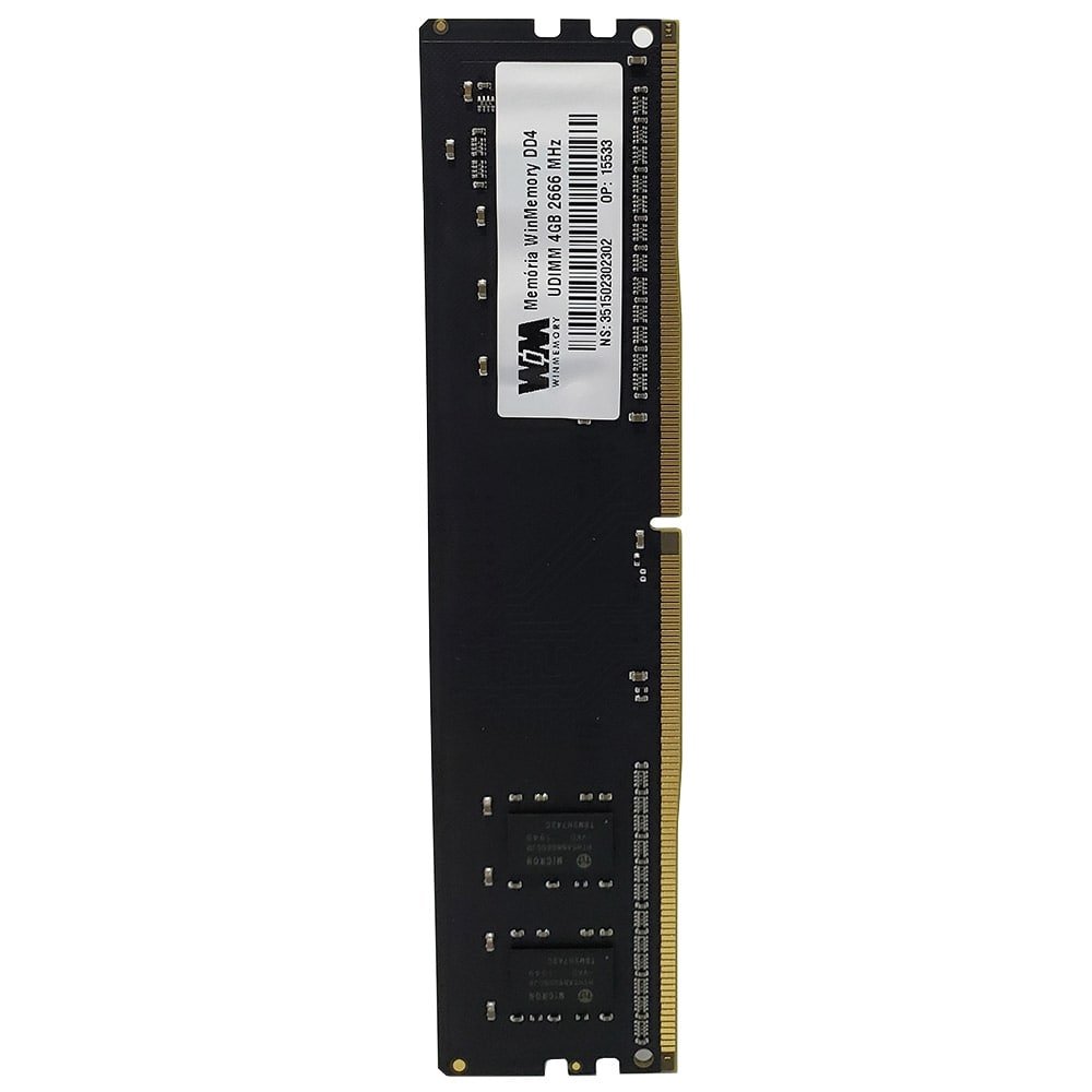 Memória Ram Win Memmory Desktop Udimm Ddr4 2666Mhz 4Gb