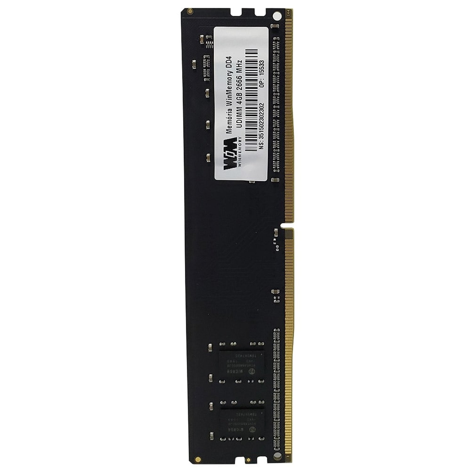 Memória Ram Win Memmory Desktop Udimm Ddr4 2666Mhz 4Gb