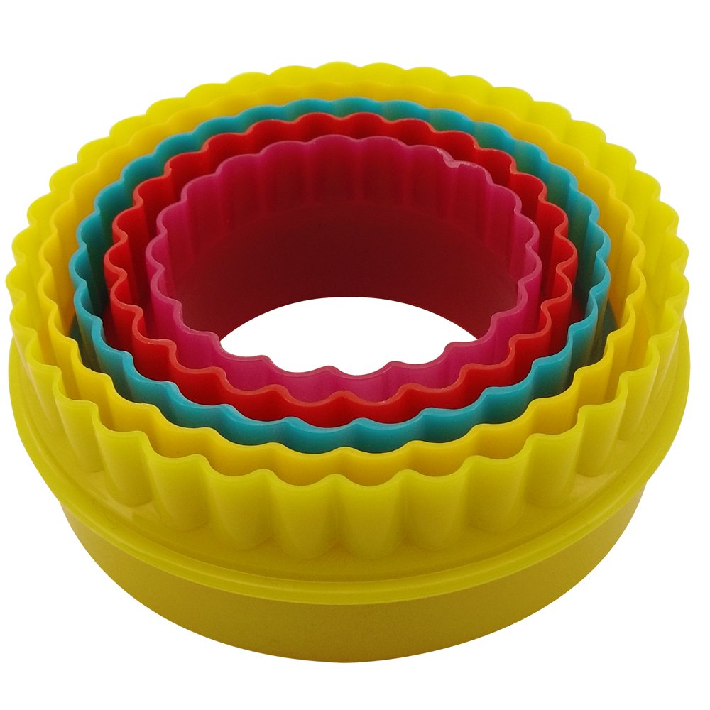 Cortador Redondo Carol - Embalagem Contendo 5 Unidades