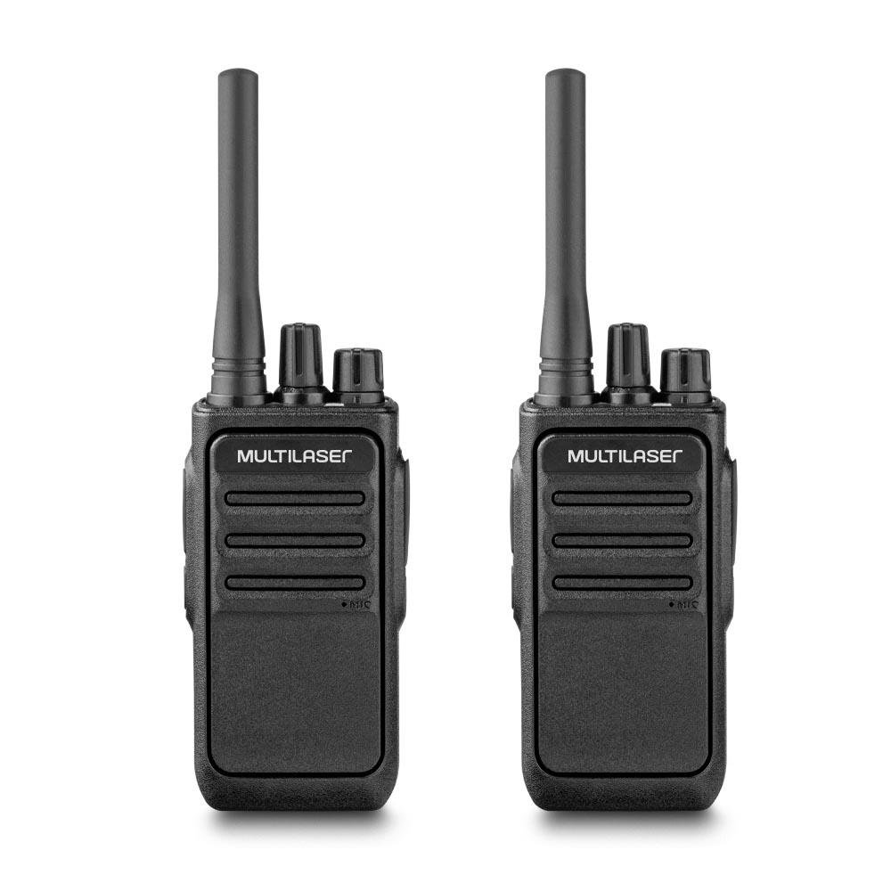 Walkie Talkie Multilaser - Alcance de até 2km de distância - RE020