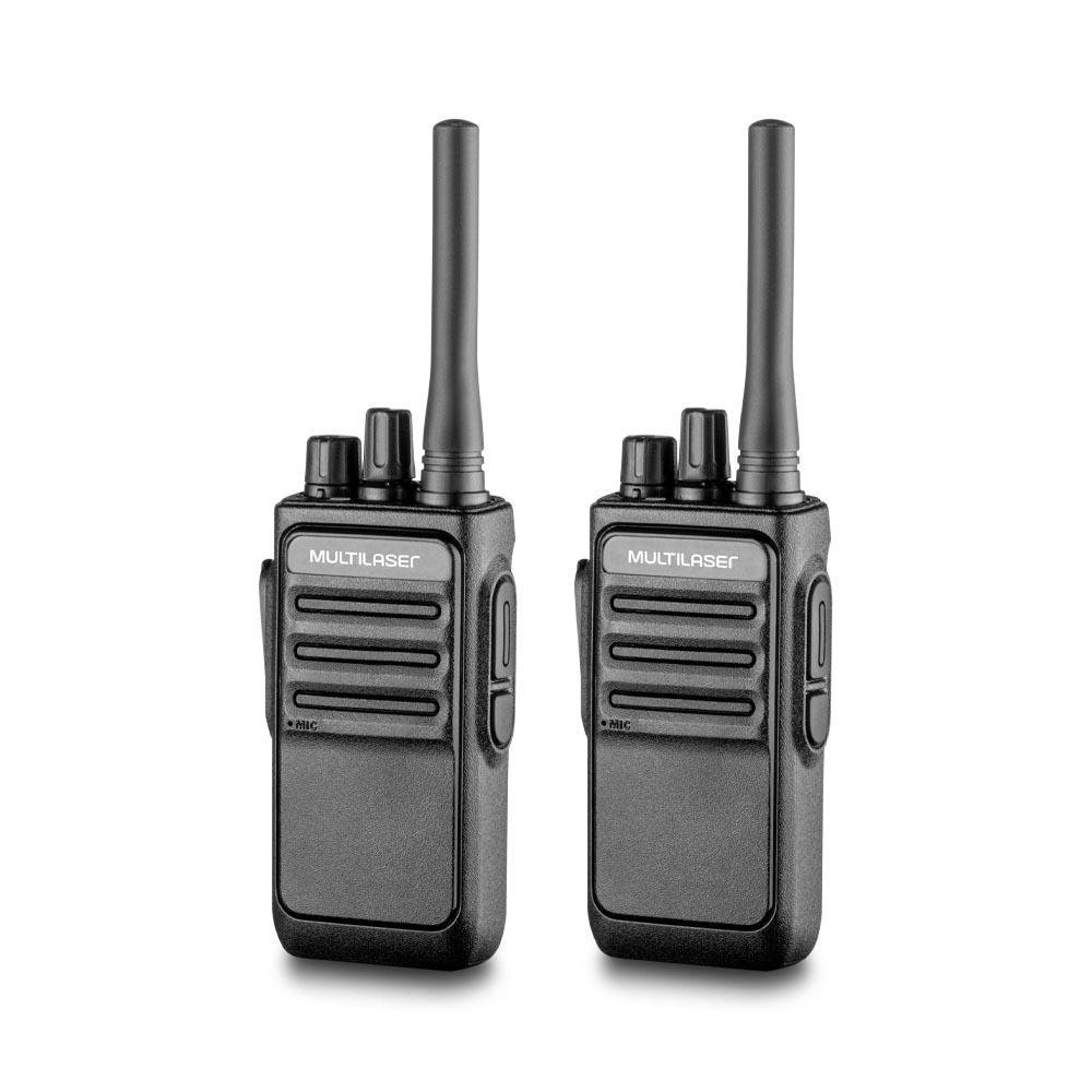 Walkie Talkie Multilaser - Alcance de até 2km de distância - RE020