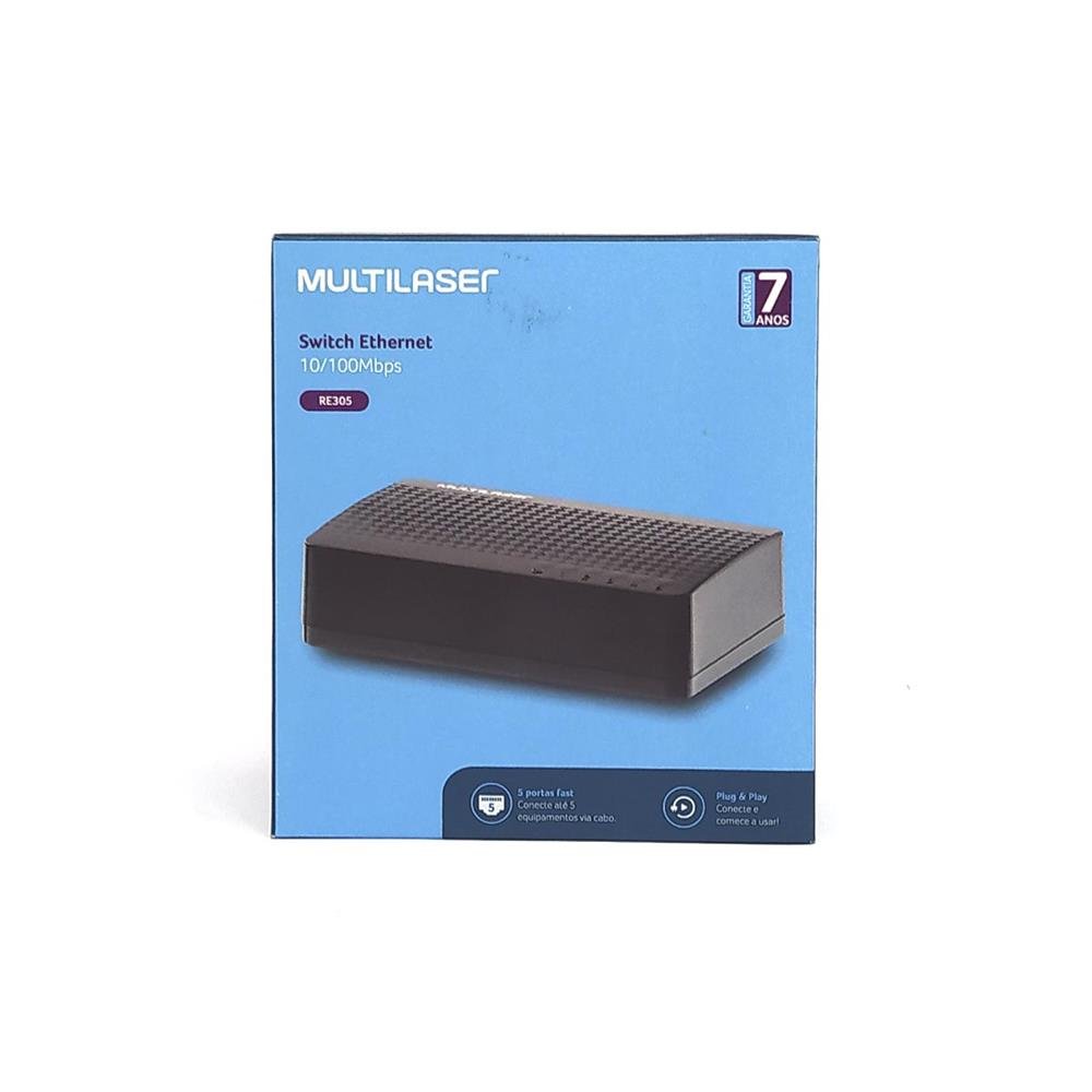 Switch Mini Multilaser Soho 5 Portas - RE305