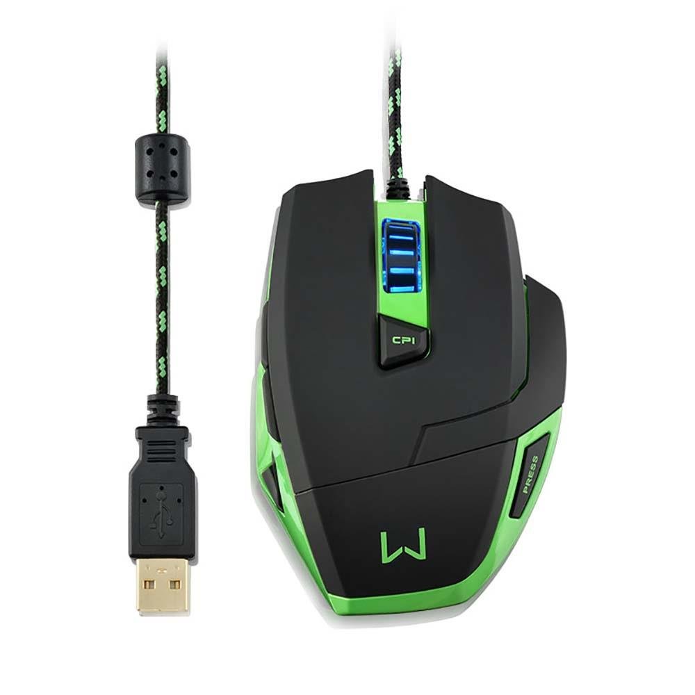 Mouse Gamer Warrior 3200DPI Led Indicador DPI - MO245