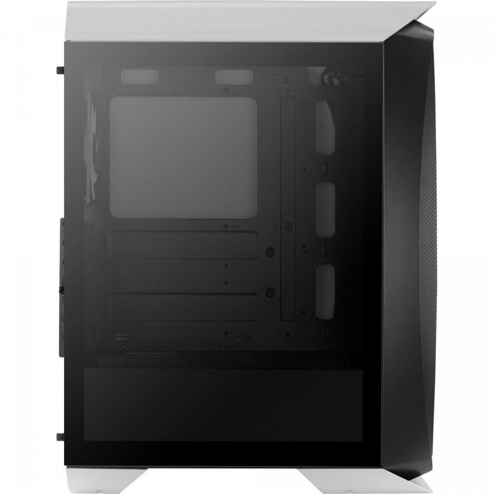 Gabinete Gamer Mid Tower Rgb Aero One Frost Branco Aerocool