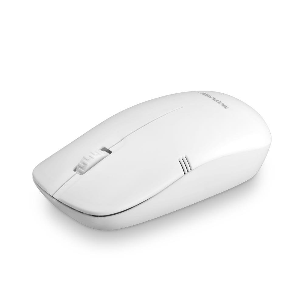 Mouse Sem Fio 2.4GHZ USB Branco - MO286