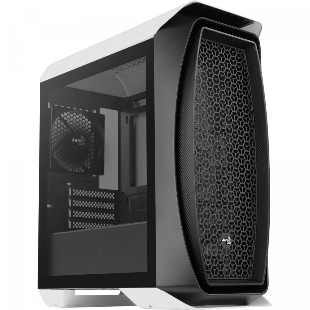 Gabinete Gamer Mini Tower Aero One Branco Aerocool