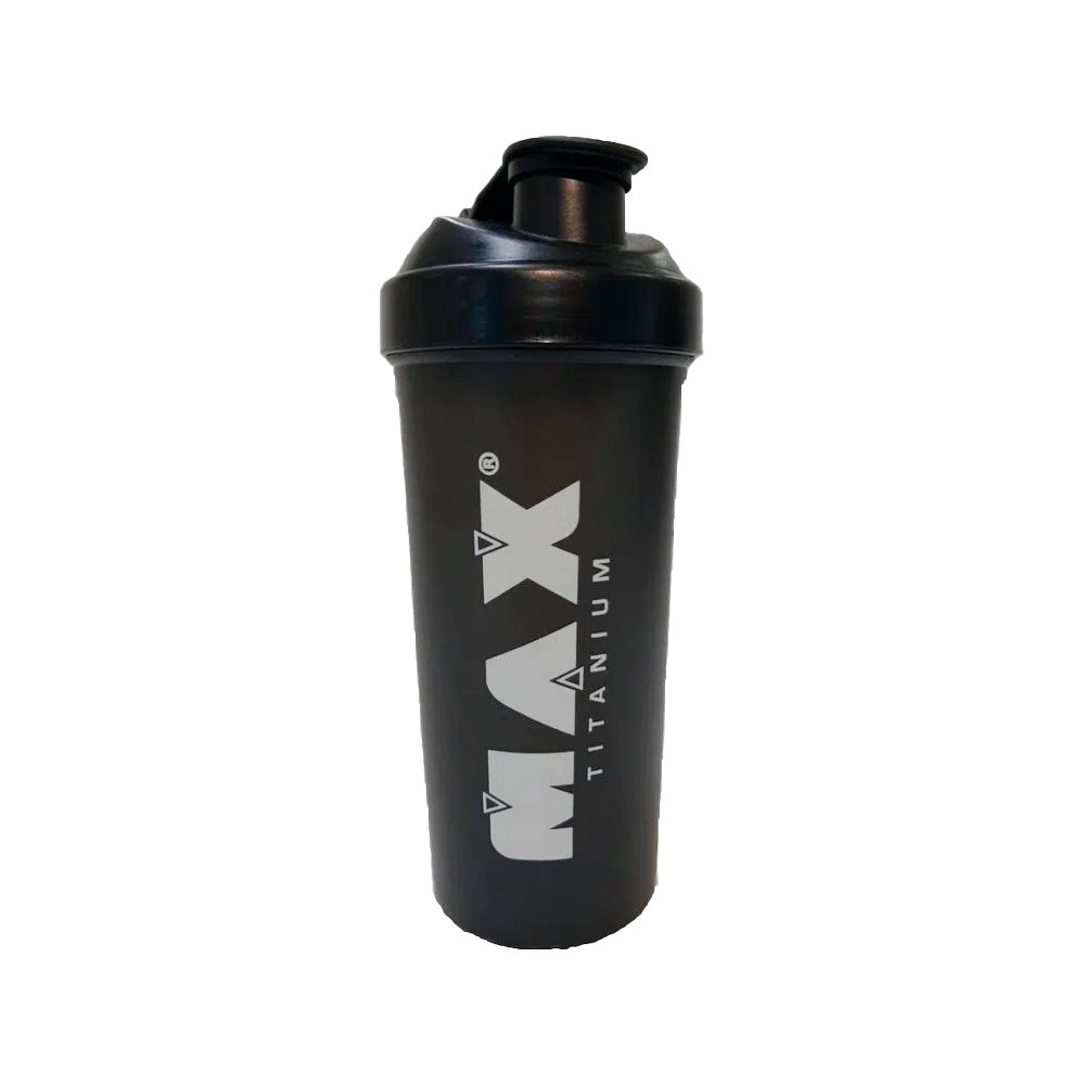 Coqueteleira Preta Max Titanium 700ml