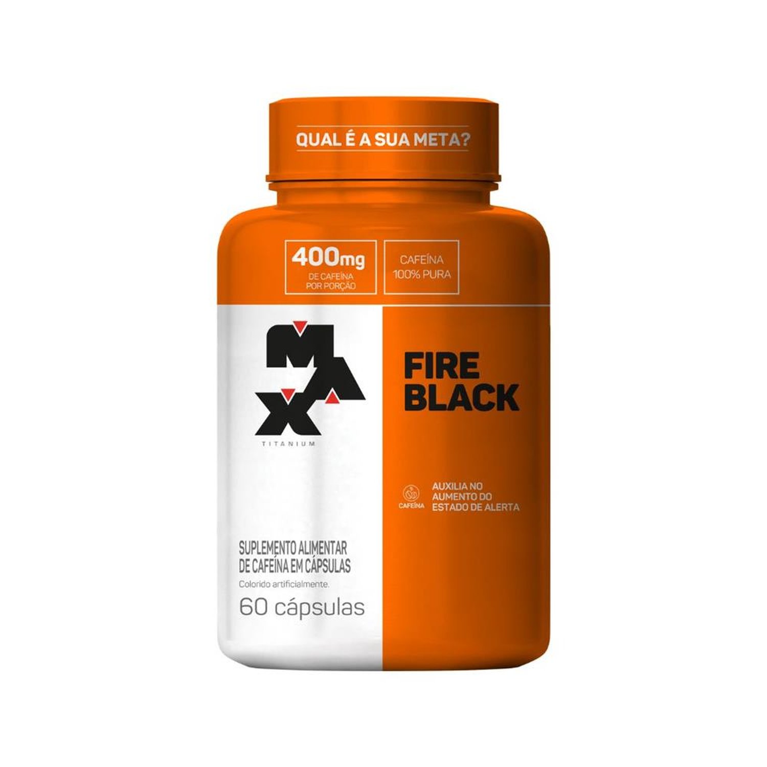 Fire Black Max Titanium 60 Cápsulas