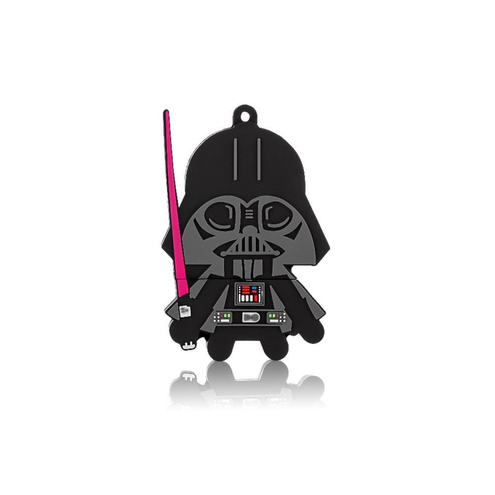 Pen Drive Darth Vader 8GB USB Leitura 10MB/s e Gravação 3MB/s Multilaser - PD035