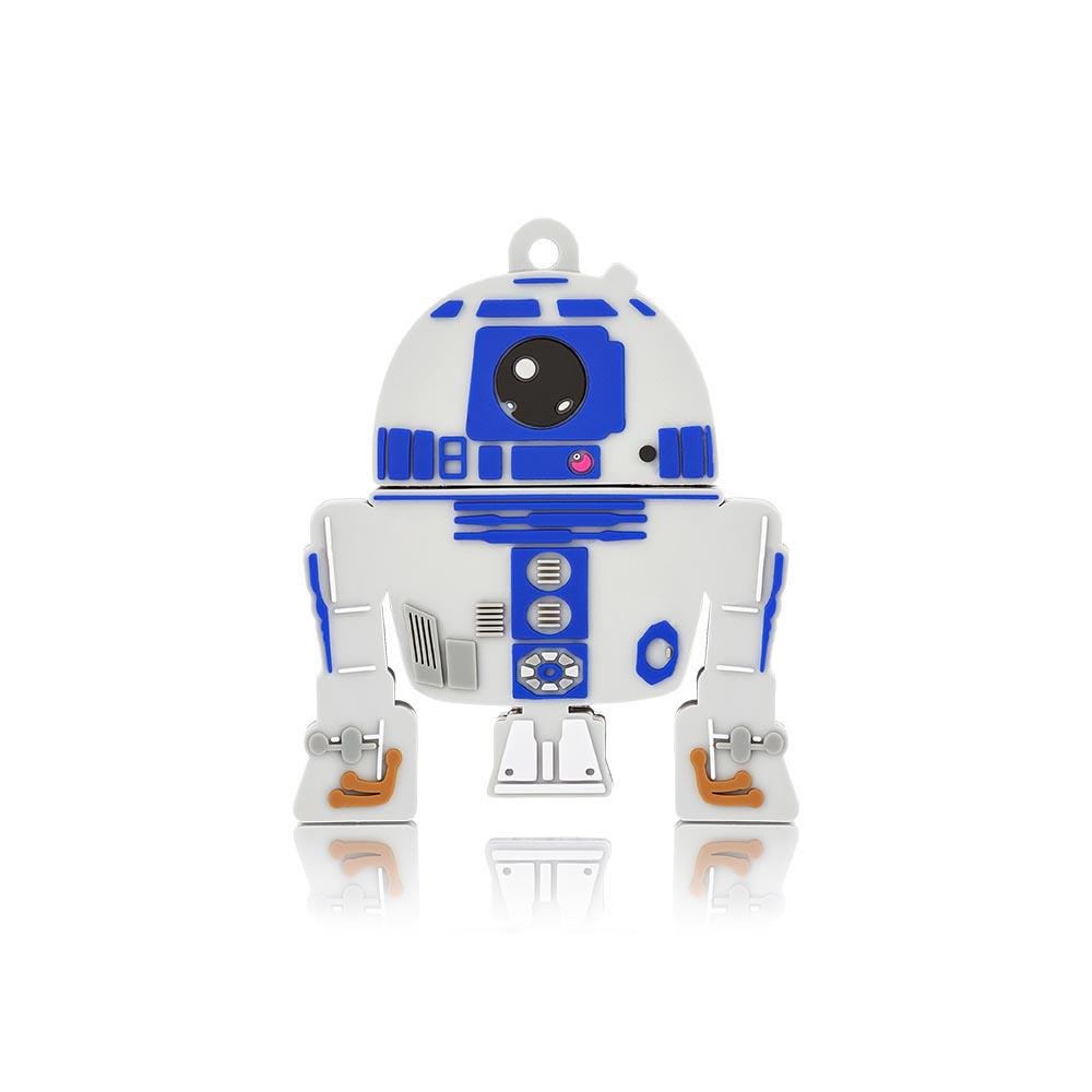 Pen Drive R2D2 8GB USB Leitura 10MB/s e Gravação 3MB/s Multilaser - PD036