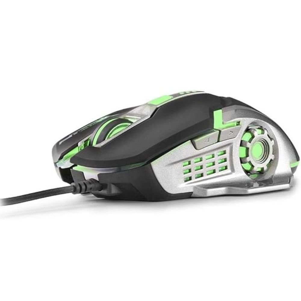 Mouse Gamer 2400dpi Preto e Cinza Multilaser - MO269