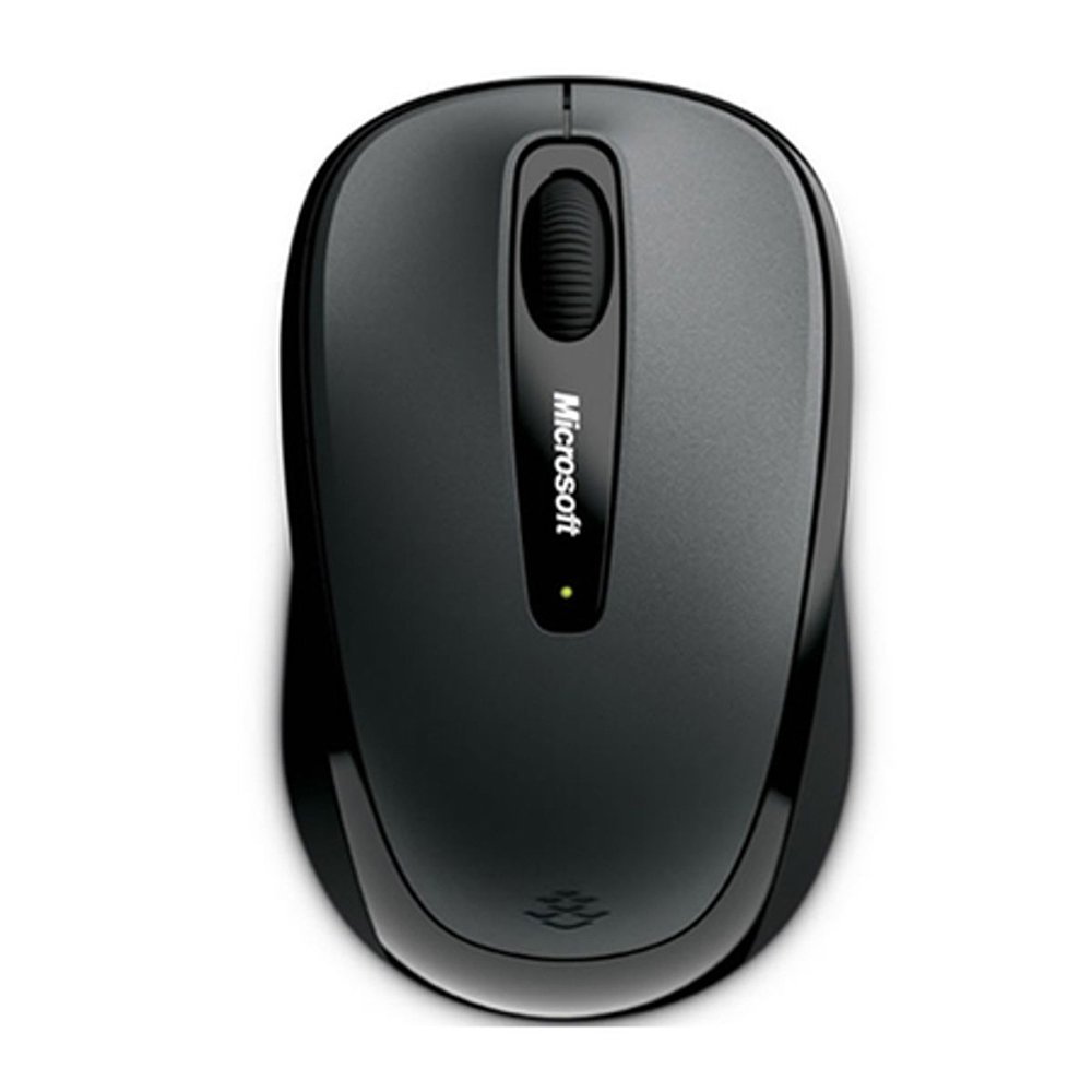 Mouse Sem Fio Microsoft Mobile 3500 Blue Track Preto