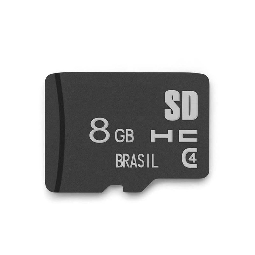 Cartão de Memória Classe 4 8GB Preto Multilaser - MC141