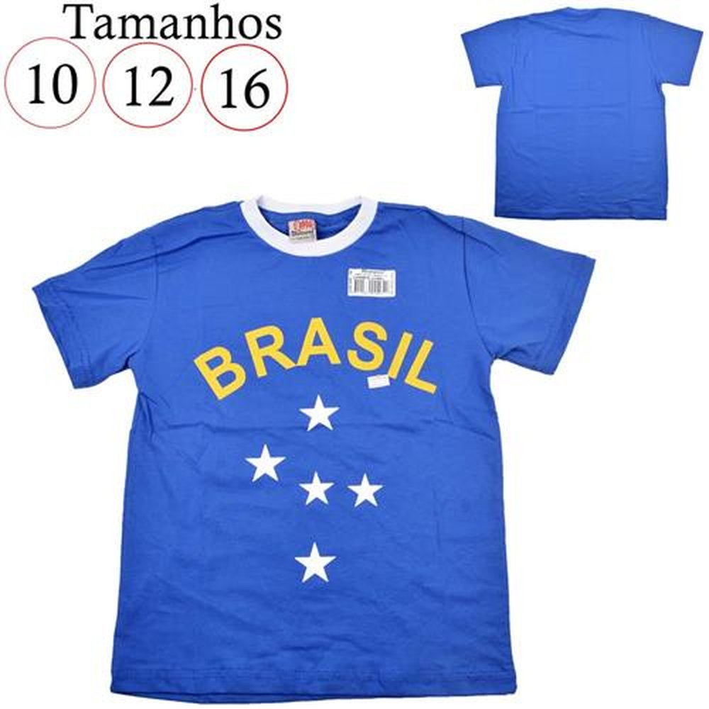 Camiseta Do Brasil Juvenil