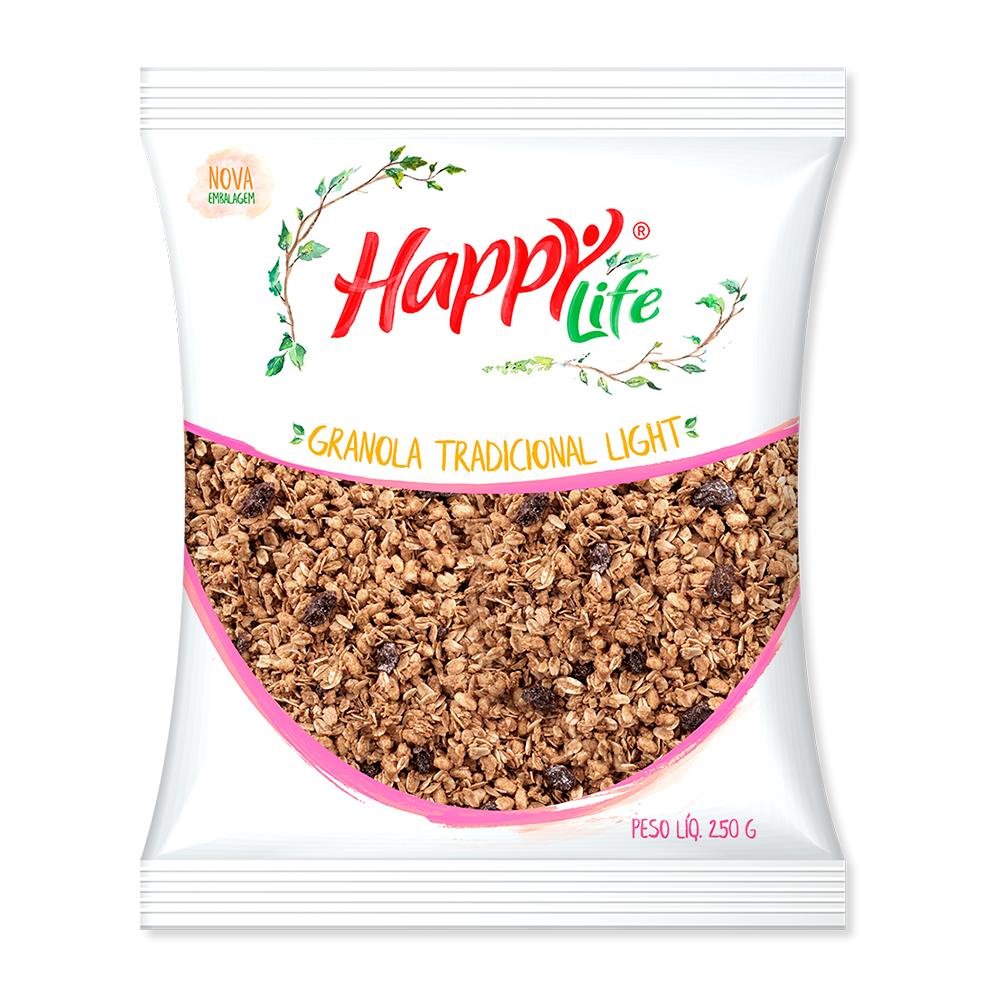 Granola Tradicional Light Happy Life 250g