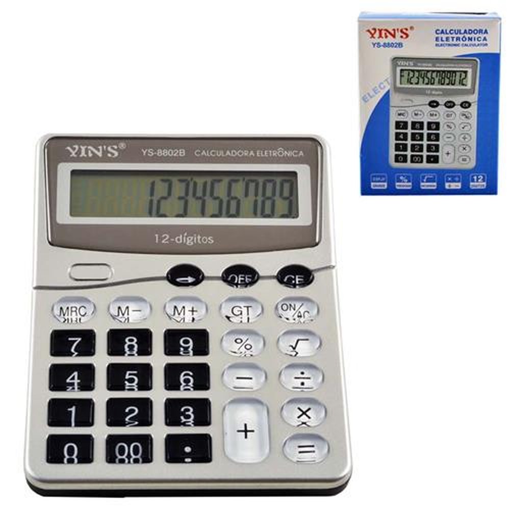 Calculadora De Mesa 12 Digitos