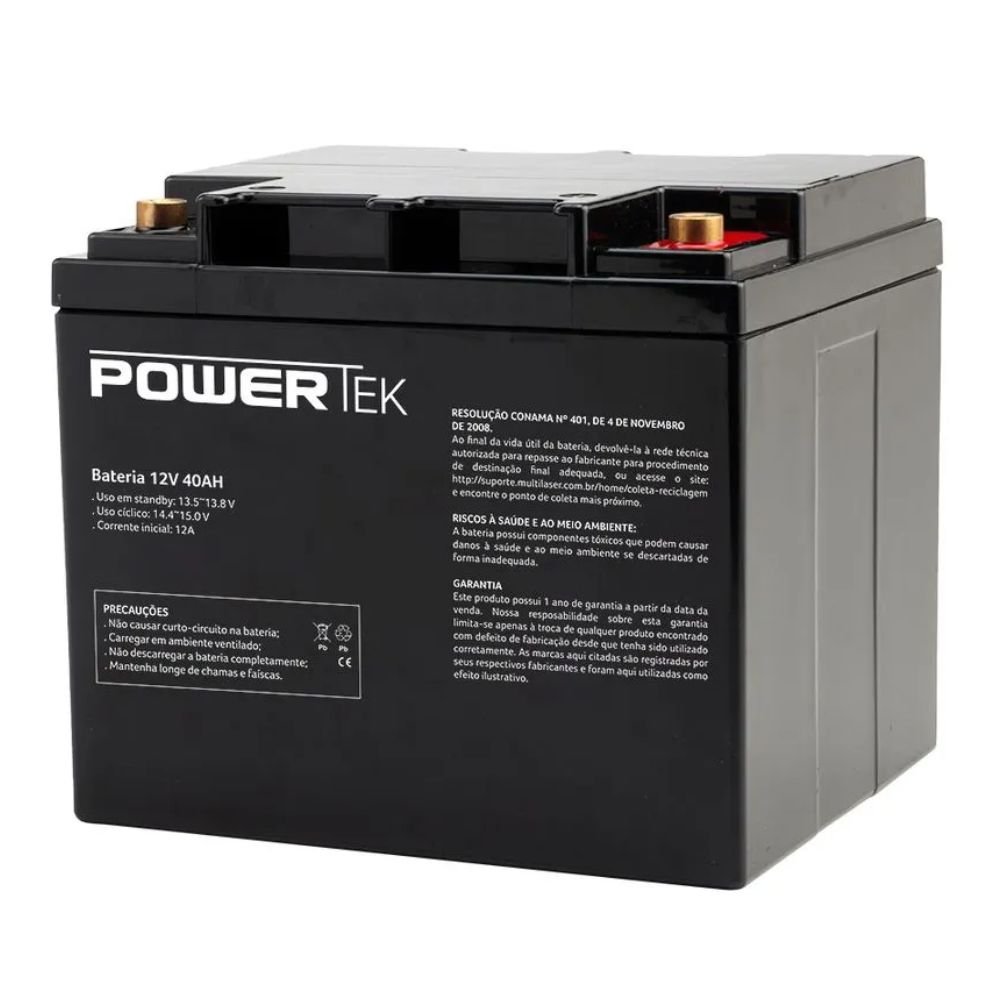 Bateria 12v 44ah - En021 - Powertek
