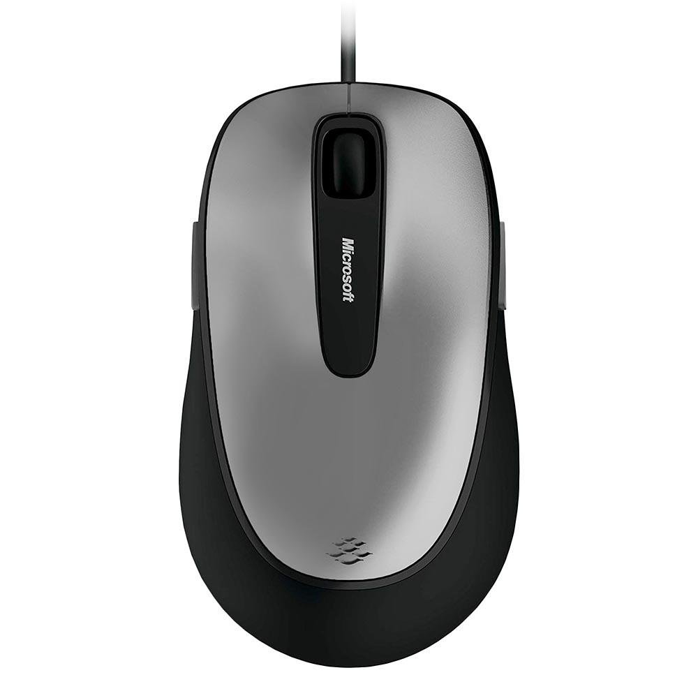 Microsoft Mouse Com Fio Comfort Usb Preto/Cinza - 4FD00025