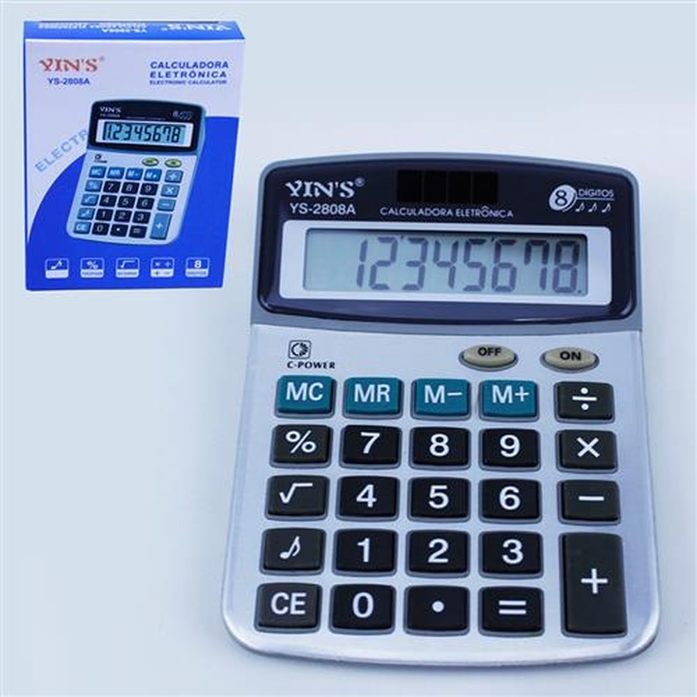 Calculadora De Mesa 8 Digitos