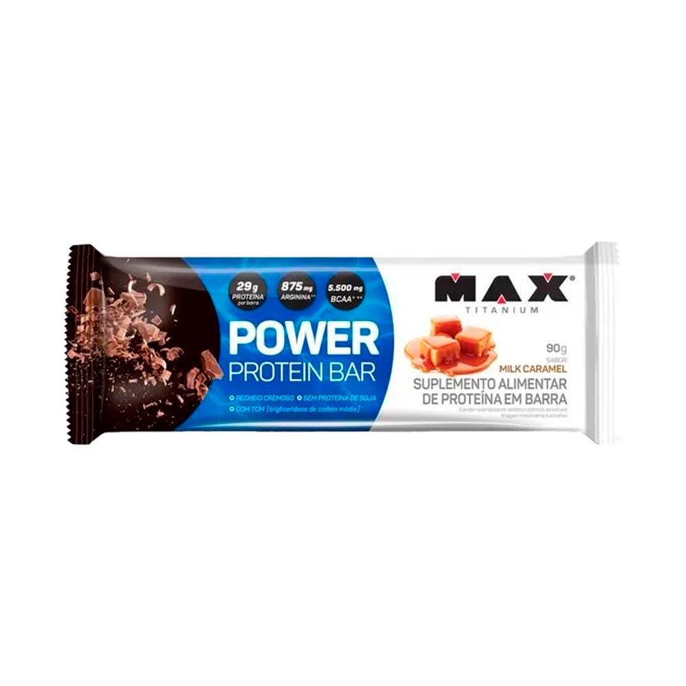 Power Protein Bar 90G Milk Caramel Display 8x90g
