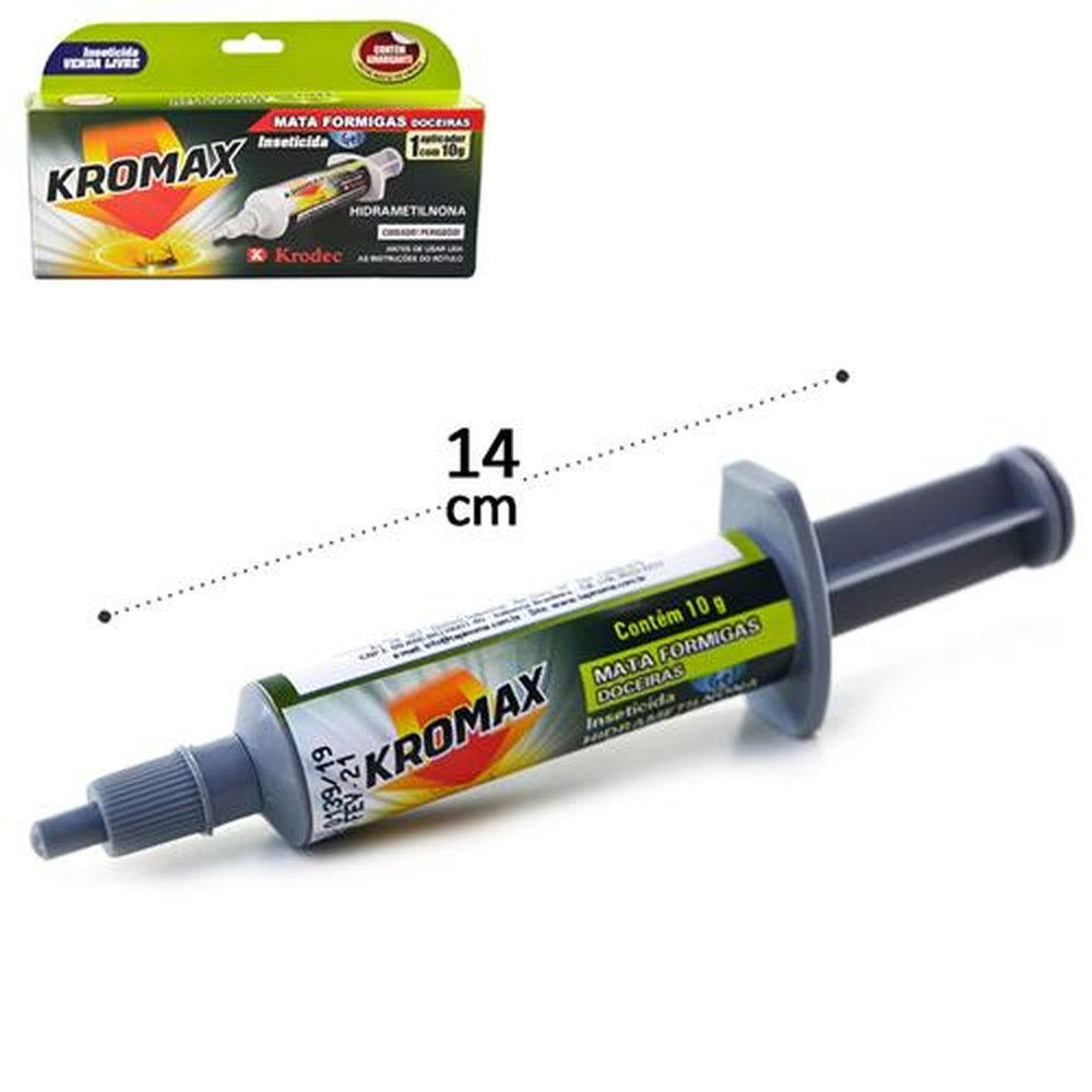 Mata Formiga Inseticida Kromax 10 Gramas