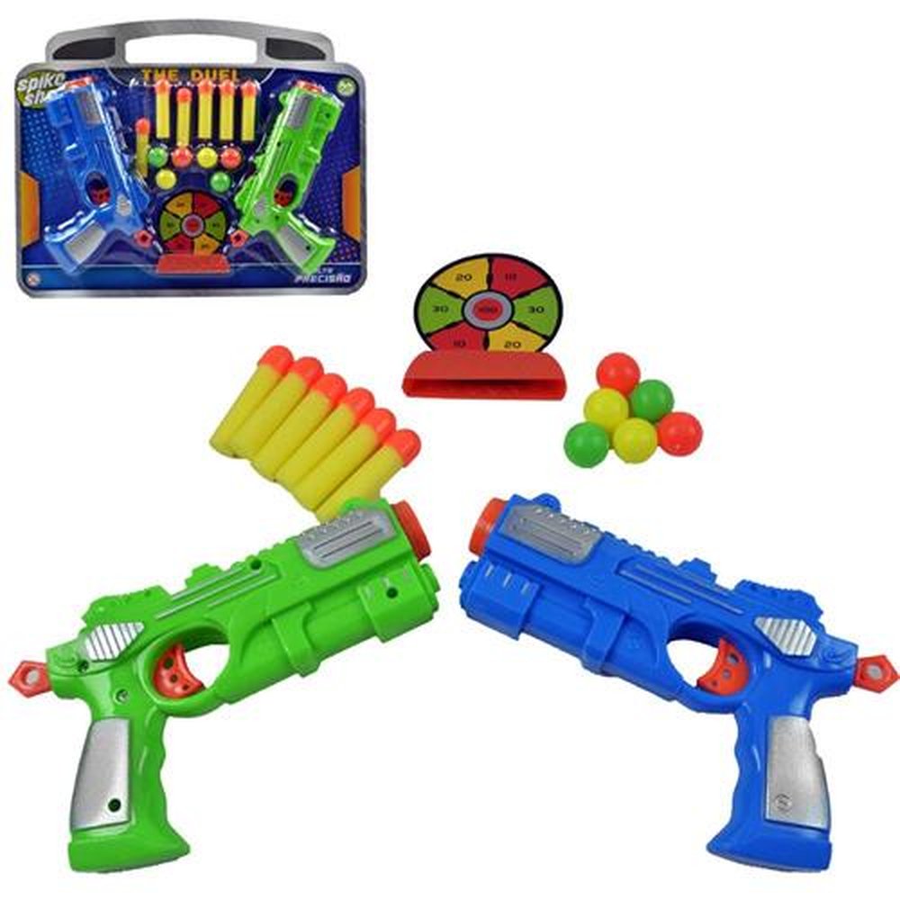 Pistola Lanca Dardo 15 Peças