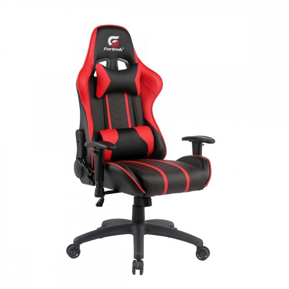 Cadeira Gamer Fortrek Black Hawk Preta/Vermelha Un.Venda: PC/1