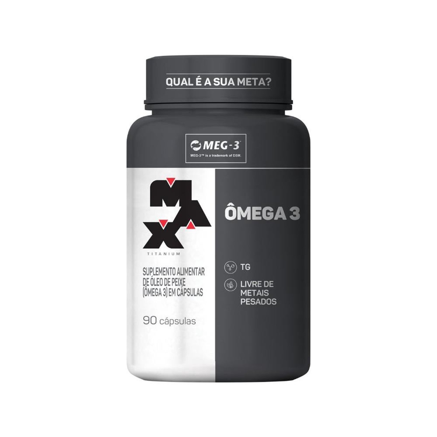 Ômega 3 Max Titanium 90 Cápsulas