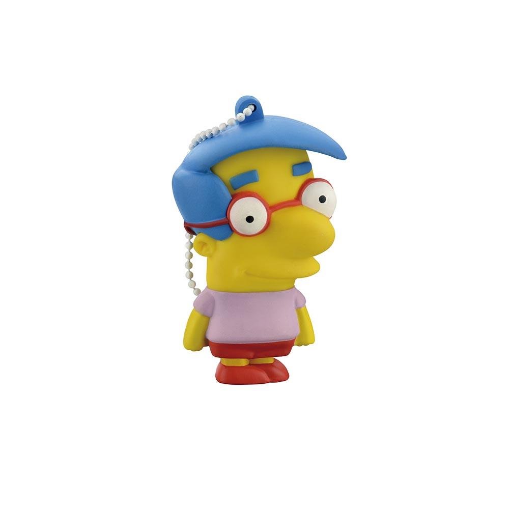 Pen Drive Milhouse Simpsons 8GB USB Leitura 10MB/s e Gravação 3MB/s Multilaser - PD075