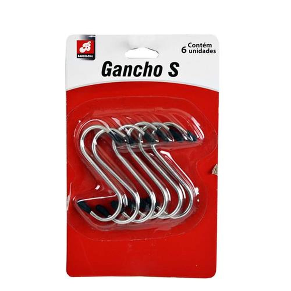 Gancho De Metal 6 Peças