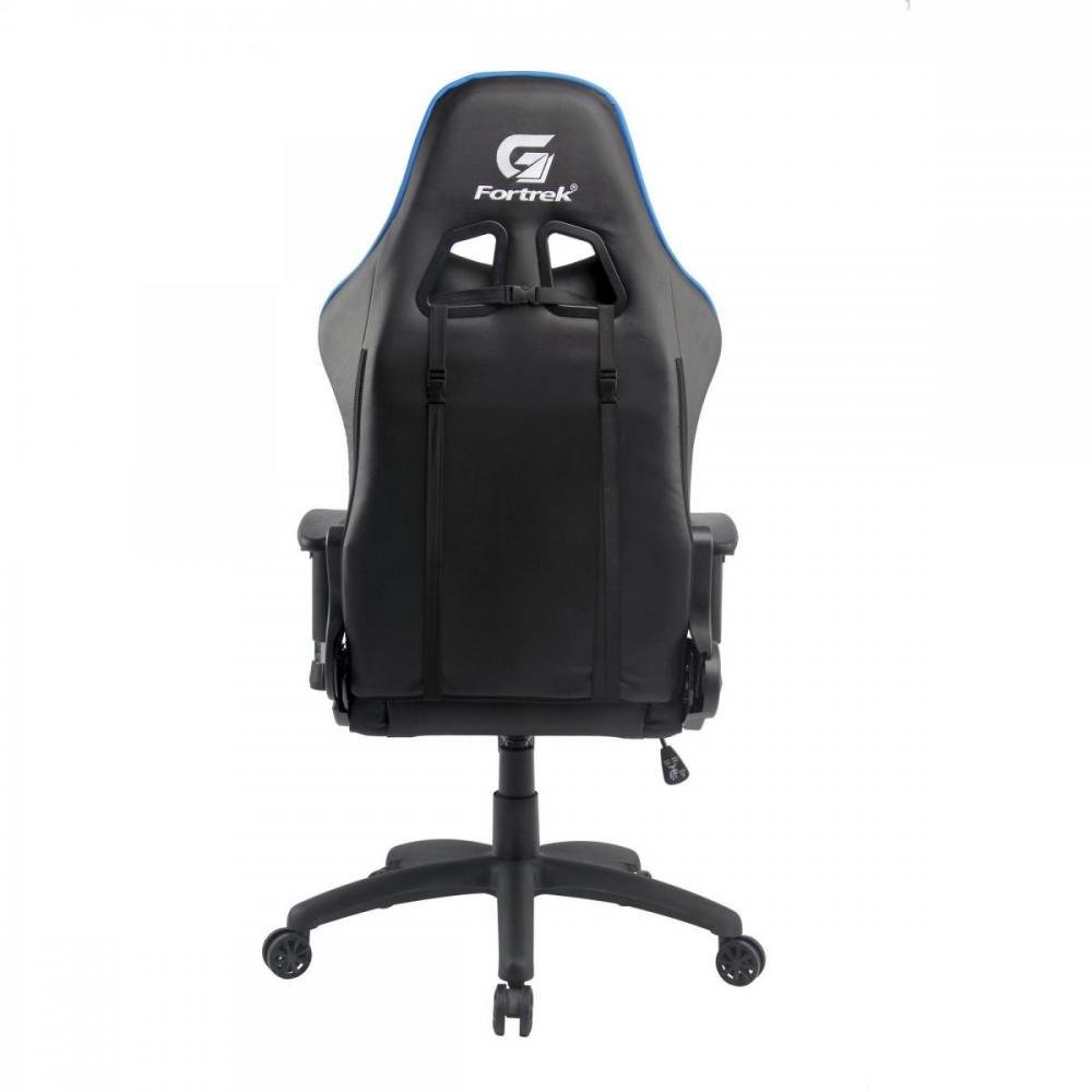 Cadeira Gamer Black Hawk Preta/Azul Fortrek