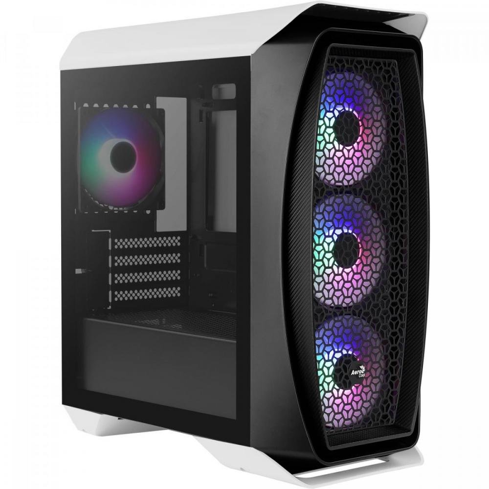 Gabinete Gamer Mini Tower Aero One Mini Frost Branco Aerocool
