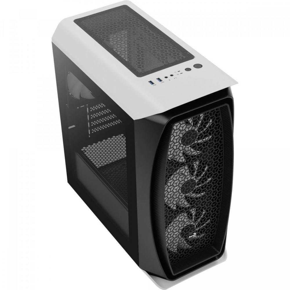 Gabinete Gamer Mini Tower Aero One Mini Frost Branco Aerocool