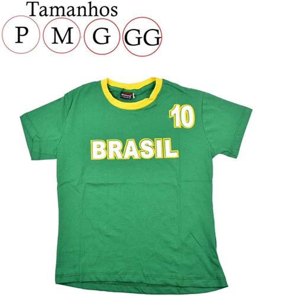 Camiseta Do Brasil Feminina