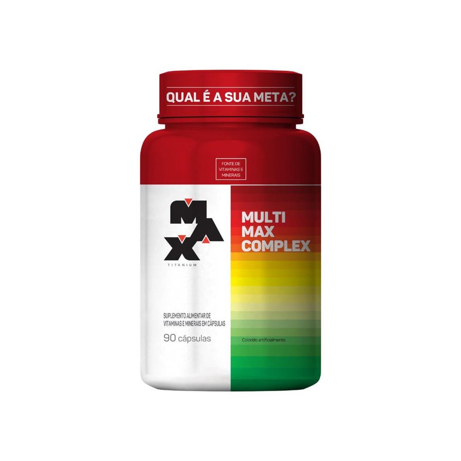Multimax Complex Max Titanium 90 Cápsulas