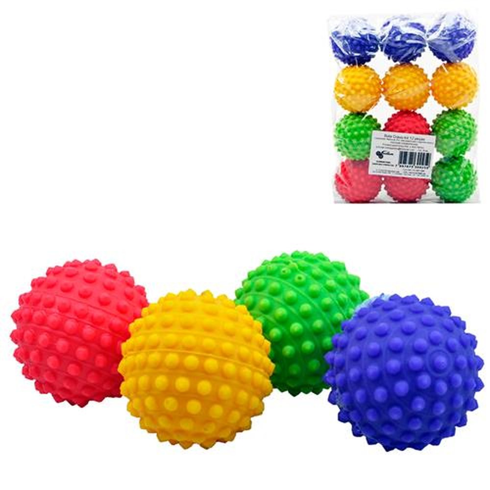 Mini Bola De Vinil E Cravos 12 Peças