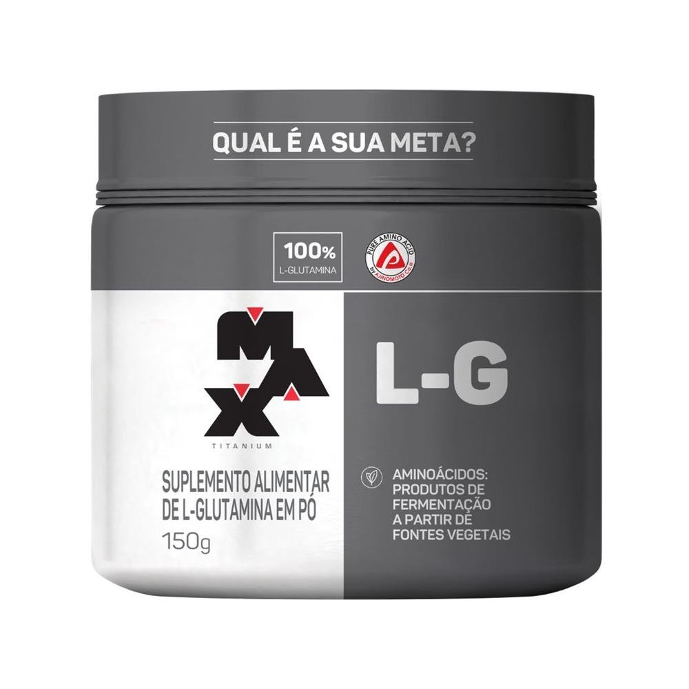 Glutamina Max Titanium L-g 100% 150g