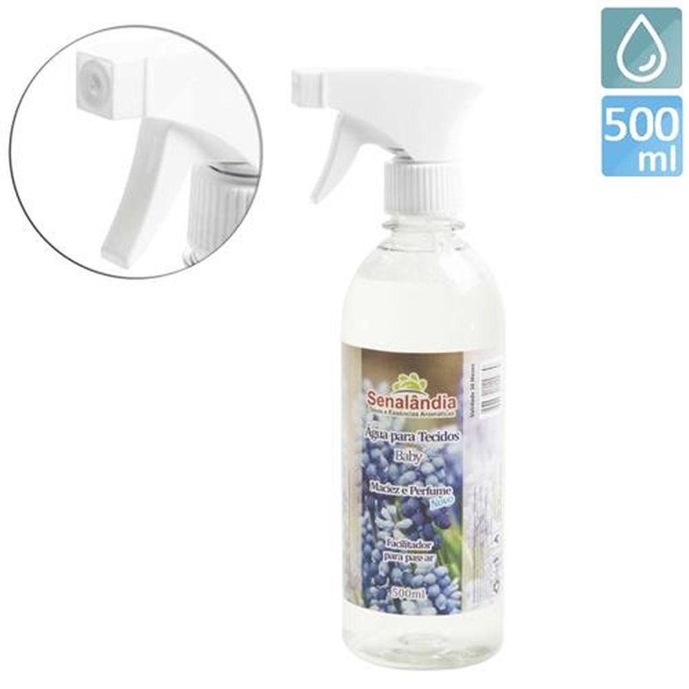 Agua Perfumada Para Tecidos 500Ml Aroma Baby