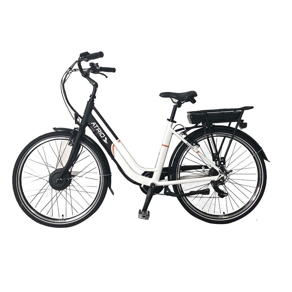 Bicicleta elétrica Barcelona Aro 26 Pedal assistido Componentes Shimano Bateria LG Corrente KMC Potência 250W Cubo Joytech Quadro Alumínio