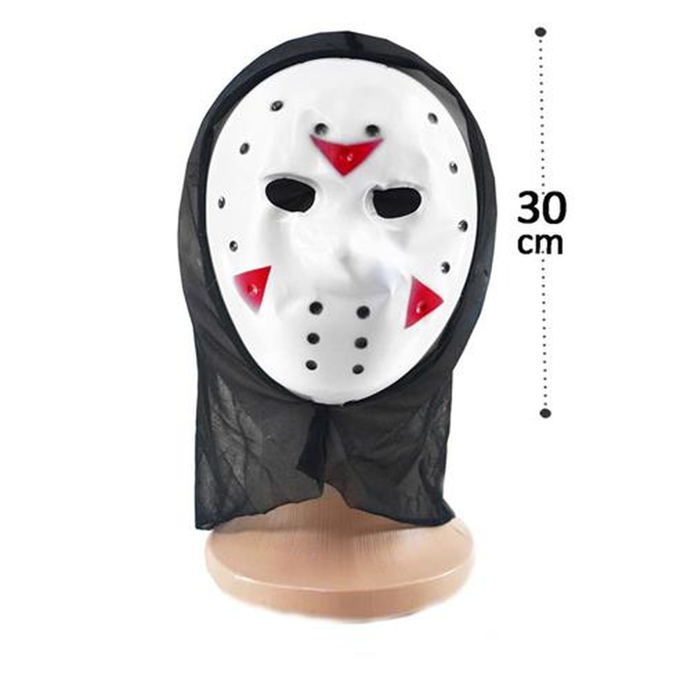 Máscara Com Capuz Jason Do Halloeween
