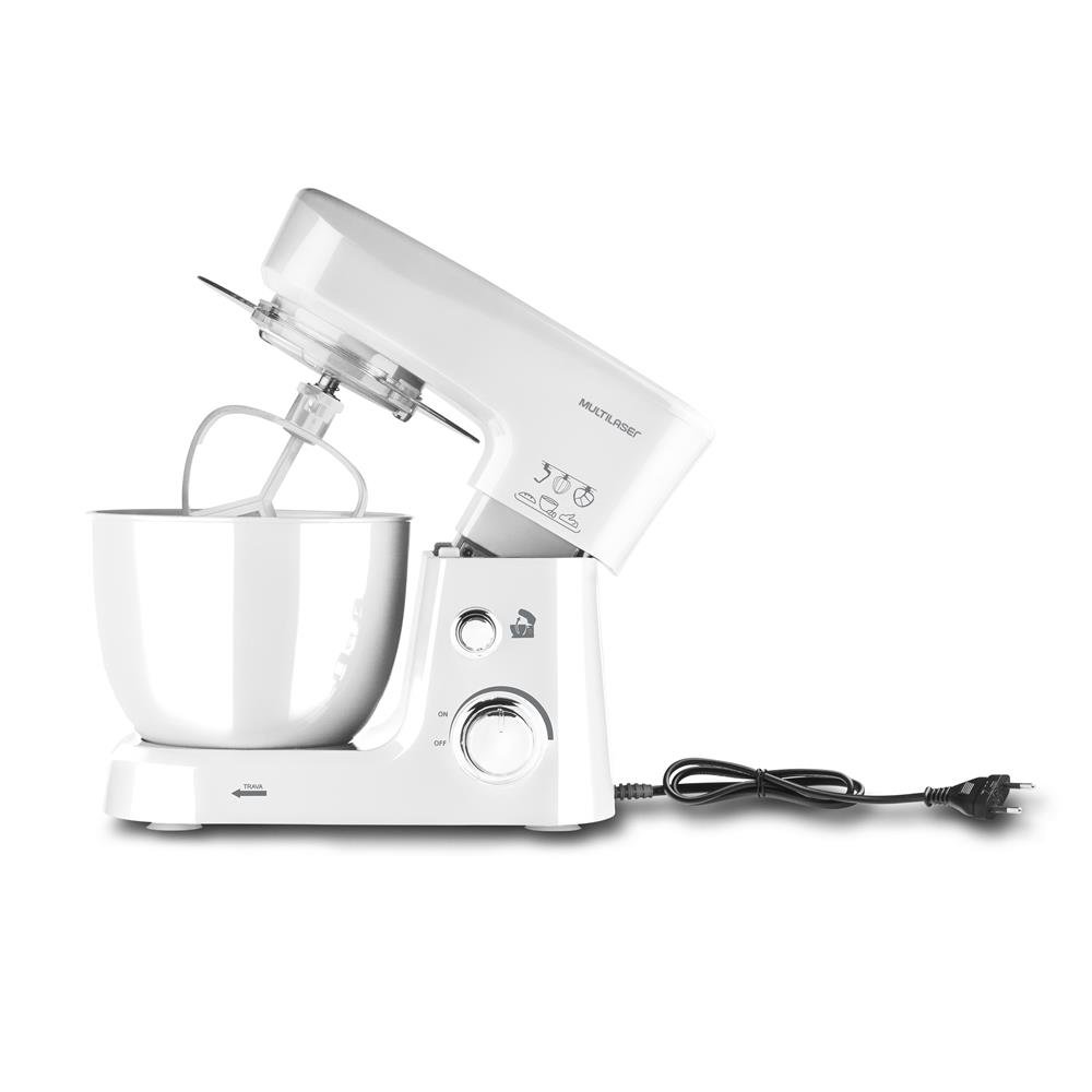 Batedeira Planetária Multilaser 3,5L 127V-500W Branca