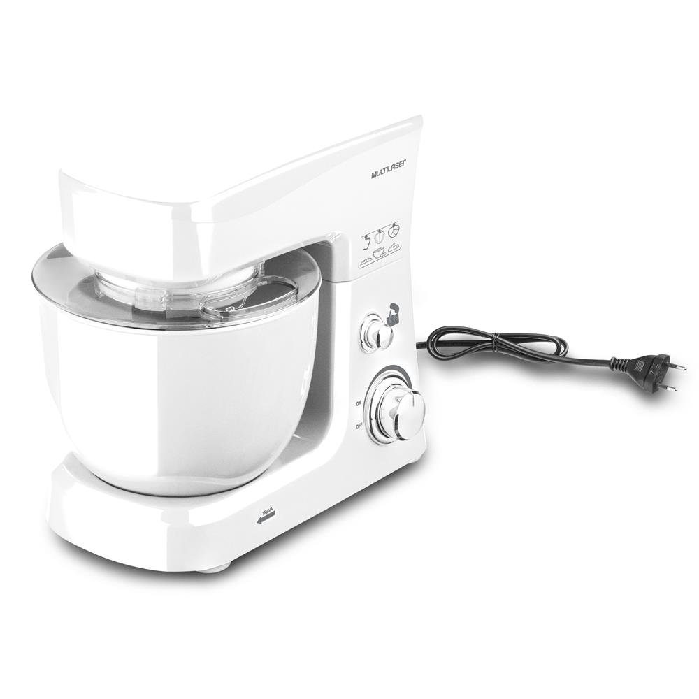 Batedeira Planetária Multilaser 3,5L 127V-500W Branca