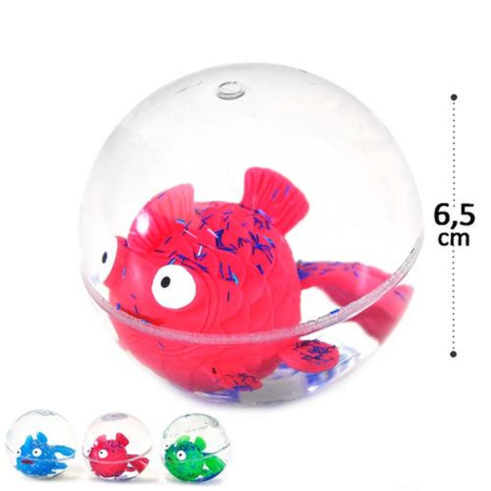Bola Mania Flash Peixes Com Led