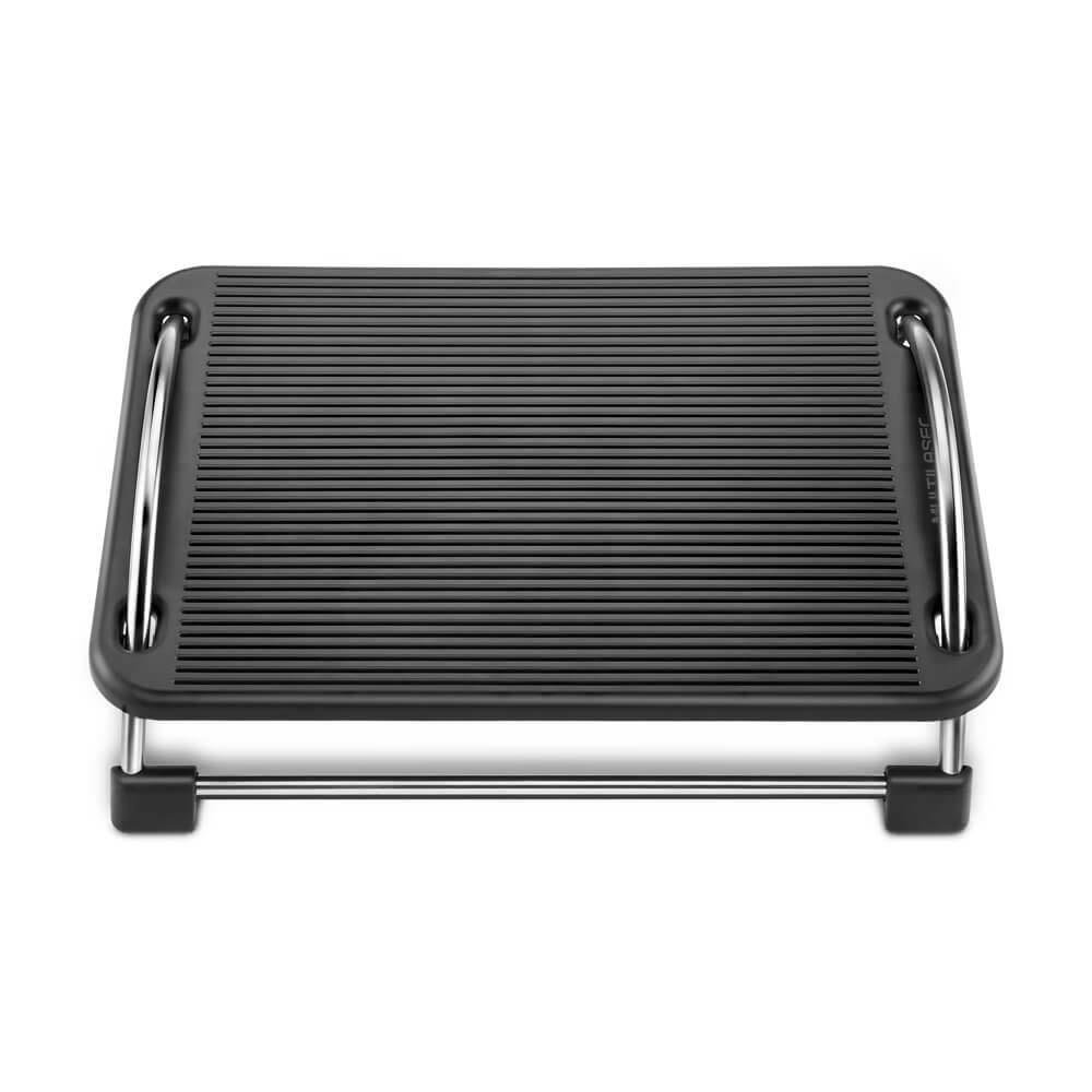 Apoio de Pe Multi Ergonomico Reclinavel Preto - AC059.