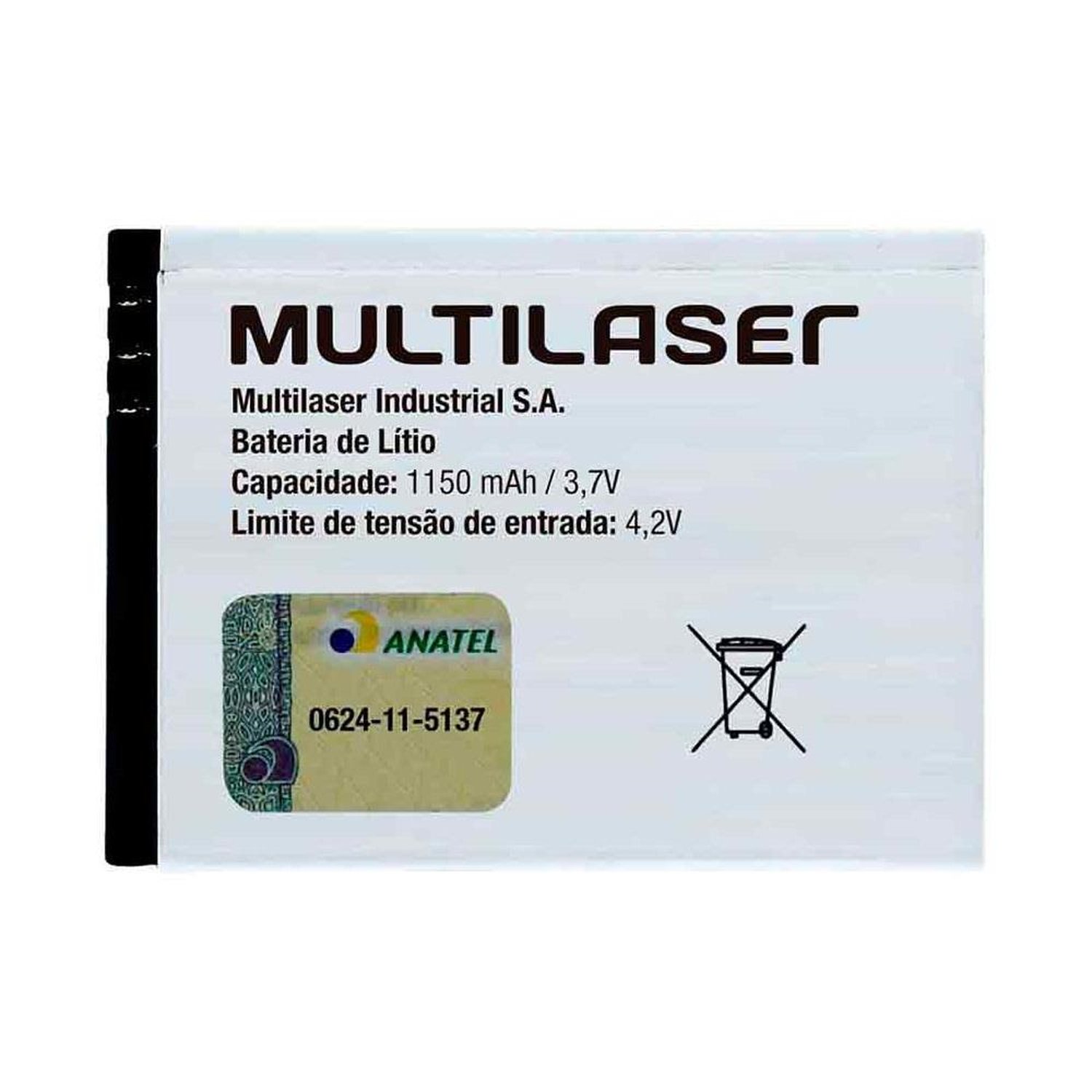 Bateria De Íon De Lítio Bl-4C Multilaser BT001