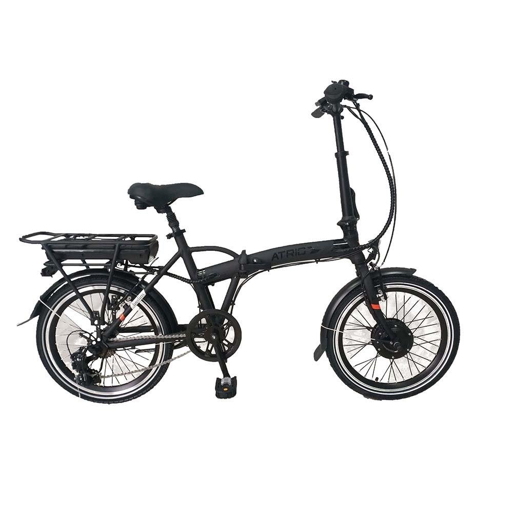 Bicicleta elétrica Berlim Aro 20 Dobrável Pedal assistido Componentes Shimano Bateria LG Corrente KMC Potência 250W Cubo Joytech Quadro Alu
