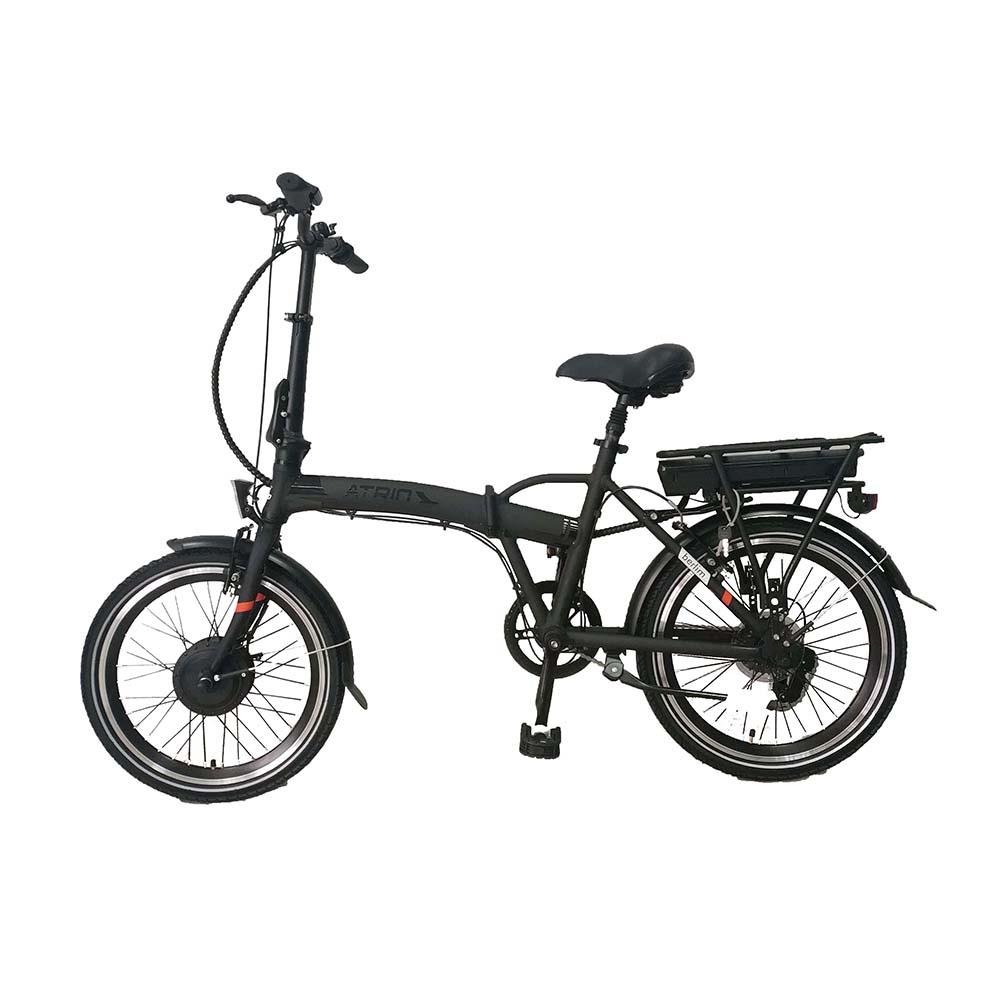 Bicicleta elétrica Berlim Aro 20 Dobrável Pedal assistido Componentes Shimano Bateria LG Corrente KMC Potência 250W Cubo Joytech Quadro Alu